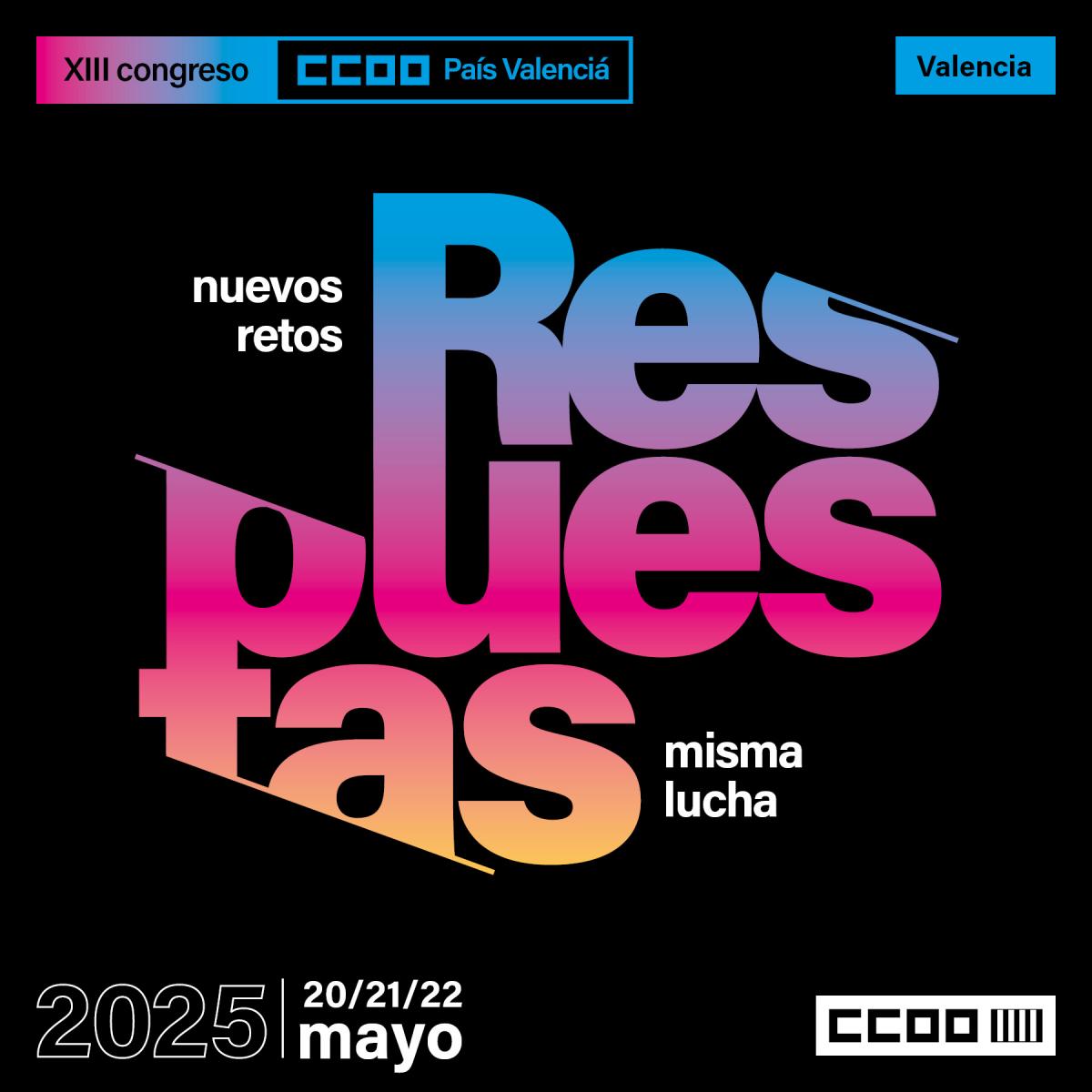 XIII Congreso CCOO PV